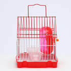 Клетка для грызунов укомплектованная RT-2t, 22 х 16 х 20 см, красная (фасовка 30 шт) - Фото 3