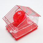 Клетка для грызунов укомплектованная RT-2t, 22 х 16 х 20 см, красная (фасовка 30 шт) - Фото 4
