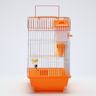 Клетка для грызунов с наполнением RT-3, 30 х 23 х 39 см, оранжевая (фасовка 12 шт) - Фото 3