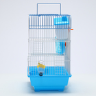 Клетка для грызунов с наполнением RT-3, 30 х 23 х 39 см, голубая (фасовка 12 шт) - Фото 3
