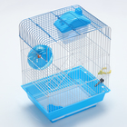 Клетка для грызунов с наполнением RT-3, 30 х 23 х 39 см, голубая (фасовка 12 шт) - Фото 4