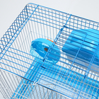 Клетка для грызунов с наполнением RT-3, 30 х 23 х 39 см, голубая (фасовка 12 шт) - Фото 10