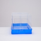 Клетка для кроликов RT-1, 62 х 42 х 39 см, синяя - Фото 4