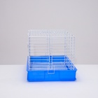 Клетка для кроликов RT-1, 62×42×39 см, синяя - Фото 4