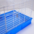 Клетка для кроликов RT-1, 62 х 42 х 39 см, синяя - Фото 6