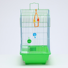Клетка для птиц укомплектованная Bd-1/4f, 30 х 23 х 39 см, микс (фасовка 12 шт) - Фото 3