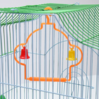 Клетка для птиц укомплектованная Bd-1/4f, 30 х 23 х 39 см, микс (фасовка 12 шт) - Фото 9