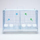 Клетка для птиц пролётная укомплектованная Bd-5/2w, 62 х 27 х 40 см, белая (фасовка 4 шт) - Фото 2