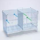 Клетка для птиц пролётная Bd-5/2w, 62×27×40 см, укомплектованная, фасовка 4 шт., белая - Фото 4