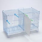 Клетка для птиц пролётная Bd-5/2w, 62×27×40 см, укомплектованная, фасовка 4 шт., белая - Фото 5
