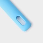 Кисть Доляна «Люкс», силикон, 27×4.6×1 см, голубая - Фото 5