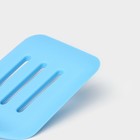 Лопатка с прорезями Доляна «Люкс», 29.5×8×3 см, голубая - Фото 6