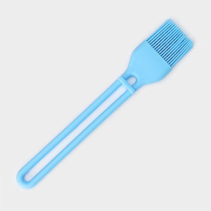 Кисть Доляна «Дуэт», 27,5×5×1,5 см, цвет голубой - фото 1908177664