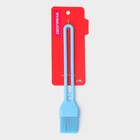 Кисть Доляна «Дуэт», силикон, 27.5×5×1.5 см, голубая - Фото 9