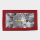 УЦЕНКА Сервиз фарфоровый чайный Доляна «Вивьен», 12 предметов: 6 чашек 200 мл, 6 блюдец d=15 см, серая - Фото 10