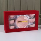 УЦЕНКА Сервиз фарфоровый чайный Доляна «Вивьен», 12 предметов: 6 чашек 200 мл, 6 блюдец d=15 см, цвет розовый - Фото 4