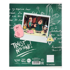 Тетрадь в линейку 18 листов, 5 видов МИКС, обложка мелованный картон, «Гравити Фолз» - Фото 8