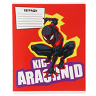 Тетрадь в линейку 18 листов, 5 видов МИКС, обложка мелованный картон, «Человек-паук» - Фото 7