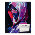Тетрадь в линейку 18 листов, 5 видов МИКС, обложка мелованный картон, «Человек-паук» - Фото 9