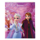 Тетрадь в клетку 18 листов, 5 видов МИКС, обложка мелованный картон, «Холодное сердце» - Фото 3