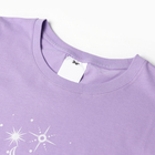 Футболка женская "Солнце", цвет сиреневый, размер 54 - фото 24135600
