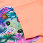 Комплект для девочки, цвет персиковый/слонёнок, рост 98 (3 г) - Фото 3