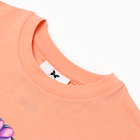 Комплект для девочки, цвет персиковый/слонёнок, рост 104 (4 г) - Фото 2