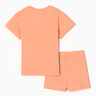 Комплект для девочки, цвет персиковый/слонёнок, рост 104 (4 г) - Фото 5