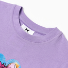 Комплект для девочки, цвет сиреневый/единорог, рост 104 (4 г) - фото 24135734