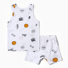 Комплект для мальчика (майка/трусы), цвет микс, рост 92 (2г) - фото 24135805