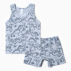 Комплект для мальчика (майка/трусы), цвет микс, рост 104 (4 г) - фото 24135824