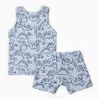 Комплект для мальчика (майка/трусы), цвет микс, рост 104 (4 г) - фото 24135825