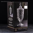 УЦЕНКА Диспенсер для напитков стеклянный Magistro «Восторг», 3 л, 17×17×50 см - Фото 4