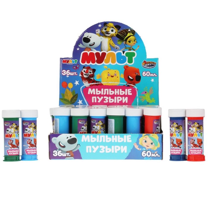 Мыльные пузыри «Мульт» 60 мл - Фото 1