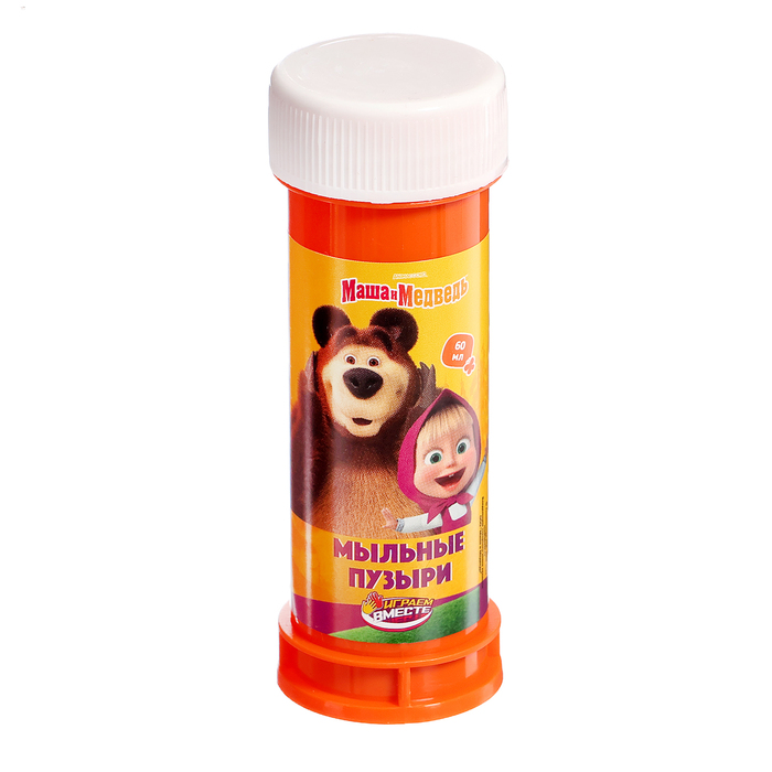 Мыльные пузыри «Маша и Медведь», 60 мл - Фото 1