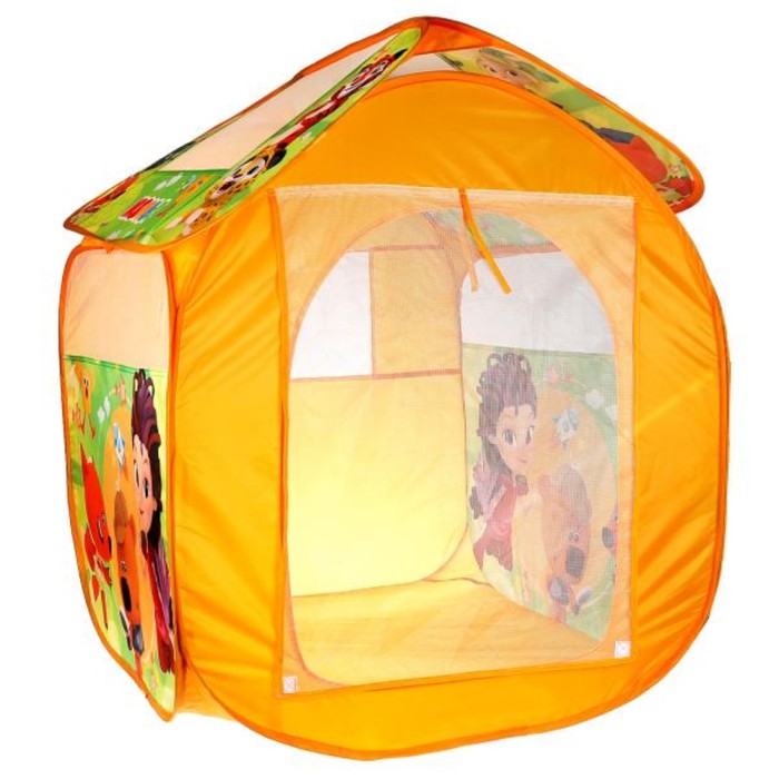Палатка детская игровая «Мульт», 83 х 80 х 105 см, в сумке, 3+ - фото 1909646193