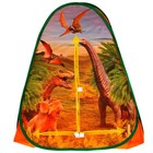 Палатка детская игровая «Парк динозавров», 81х 90 х 81 см, в сумке, 3+ - Фото 3