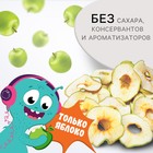 Фруктовые чипсы Крошка Я, без сахара , зеленое яблоко, 20гр - Фото 2