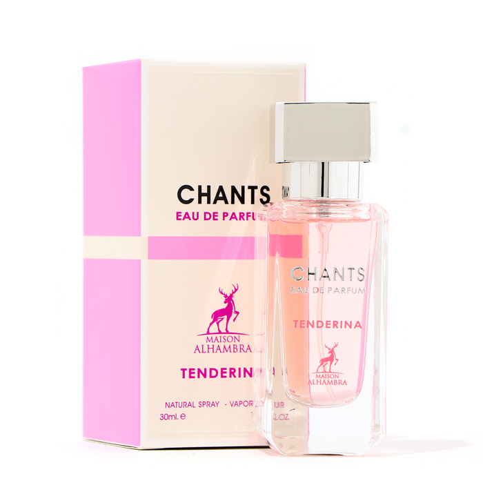 Парфюмерная вода женская Chants Tenderina (по мотивам Chanel chance eau Tendre clone), 30 мл - Фото 1