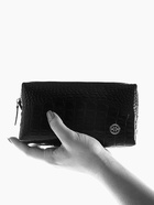 Косметичка на молнии TEXTURA, цвет чёрный 10483619