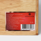 Органайзер деревянный кухонный, подставка под специи 17,8×27,3×14,6 см, гевея - фото 4453914