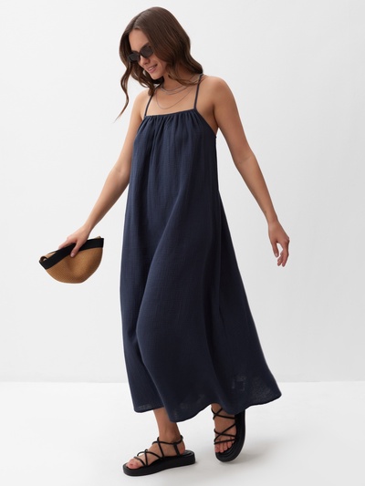 Сарафан женский MIST Muslin, размер 46 (L), серый