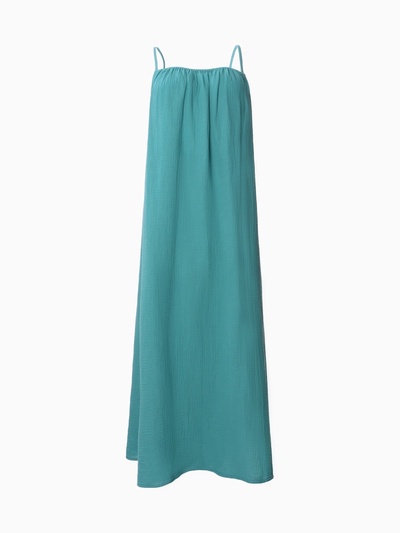 Сарафан женский MIST Muslin, размер 44 (M), бирюзовый