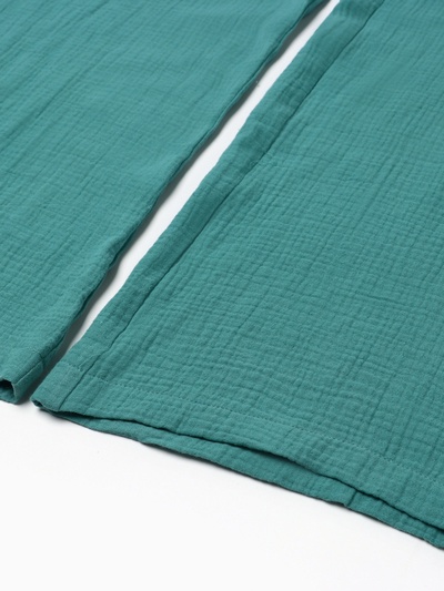 Брюки женские MIST Muslin, размер 40 (XS), бирюзовые