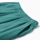 Брюки женские, свободного кроя MIST Muslin размер M, цв. бирюзовый - Фото 6