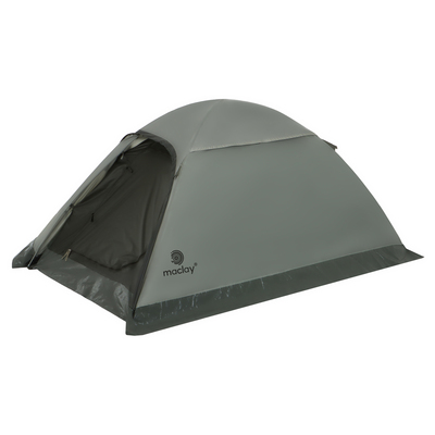 Палатка туристическая 2-местная maclay taganay 2, 205×140×120 см, трекинговая, двухслойная, зелёная