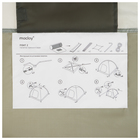 Палатка туристическая, трекинговая maclay FISHT 2, 2-местная - Фото 20