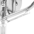 Люстра потолочная "Амис"  E27 3х40Вт хром 47х47х22см - фото 24163398