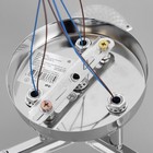 Люстра потолочная "Амис"  E27 3х40Вт хром 47х47х22см - фото 24163400