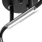 Люстра потолочная "Аррон"  E27 2х40Вт черный 46х19х24см - фото 24163416